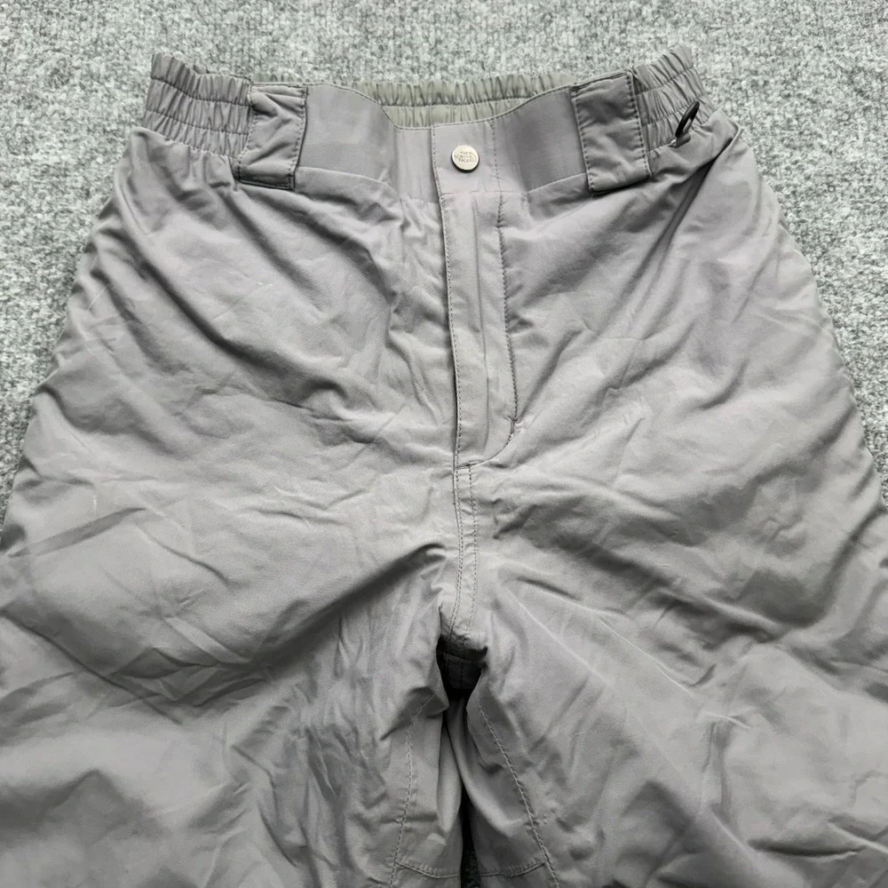 The North Face Ski Pants‎ Youth Medium Gray Nylon Polyester Snow Winter